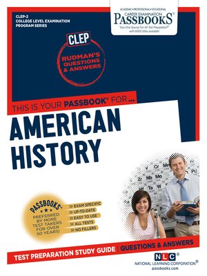 cover image of AMERICAN HISTORY